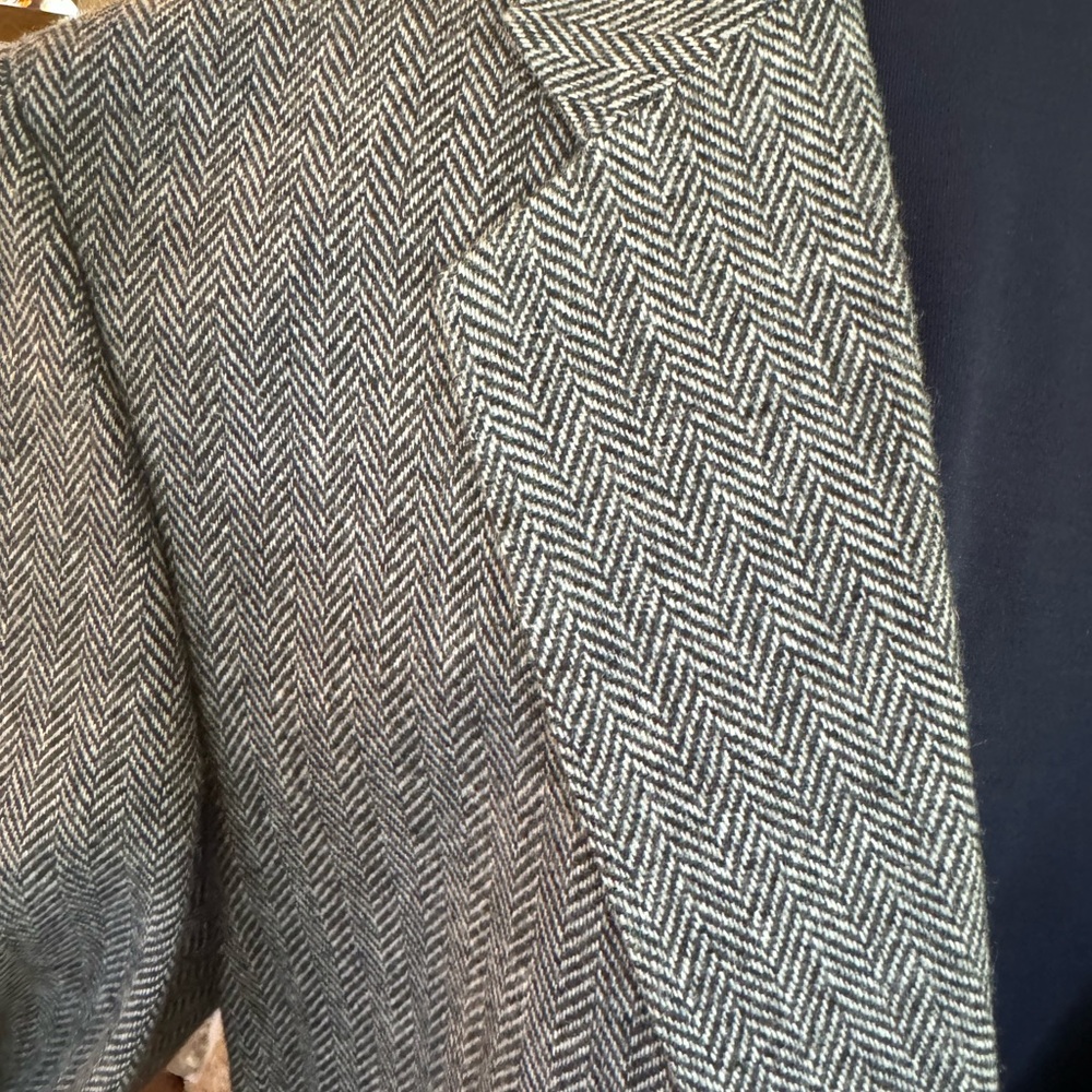 Vintage Towncraft herringbone sport coat - Picture 2 of 7